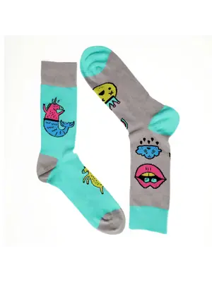 Ponožky Graphix - Dlouhé ponožky REPRE4SC GRAPHIX SWEET DREAM - R0A-SOC-060337 - S