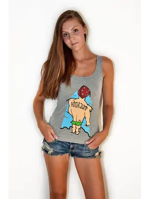 Oficiální kolekce HIGH JUMP trika - Tanktop für Frauen REPRE4SC High Jump Vochomůrka - R5W-TOP-0103S - S