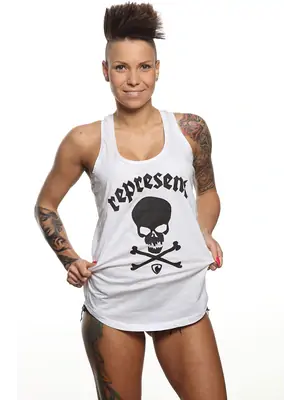Maloobchod - Tanktop für Frauen REPRESENT JOLLY ROGER - R6W-TOP-6202M - M