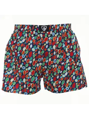 men's boxershorts with woven label EXCLUSIVE ALI - Men's boxer shorts REPRE4SC EXCLUSIVE ALI SPOTS - R6M-BOX-0603S - S