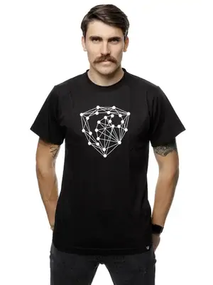 Pánská trička - Pánské tričko s krátkým rukávem REPRE4SC NET LOGO - R9M-TSS-1901M - M