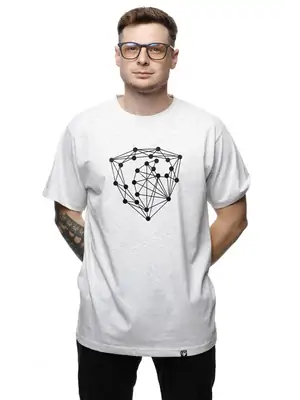 Pánská trička - Pánské tričko s krátkým rukávem REPRE4SC NET LOGO - R9M-TSS-1903S - S