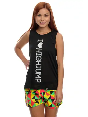 Oficiální kolekce HIGH JUMP trika - Dámské tílko REPRE4SC High Jump LOVER - R9W-TOP-0601S - S