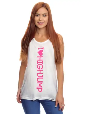 Oficiální kolekce HIGH JUMP trika - Tanktop für Frauen REPRE4SC High Jump LOVER - R9W-TOP-0602S - S