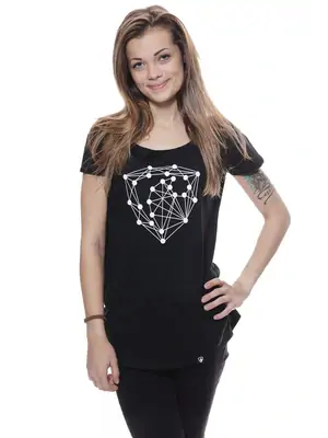 T-SHIRTS FÜR DAMEN - Kurzarm T-shirt für Frauen REPRE4SC NET LOGO - R9W-TSS-1501XS - XS