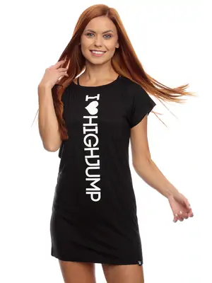 Oficiální kolekce HIGH JUMP trika - Kurzarm T-shirt für Frauen REPRE4SC High Jump LOVER - R9W-TSS-1101S - S