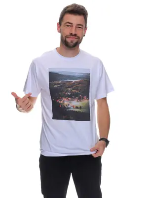 Men's T-shirts - Men's Short-sleeved shirt REPRE4SC HIDDEN VILLAGE - R0M-TSS-1802M - M