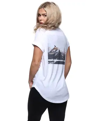 Dámská trička - Dámské tričko s krátkým rukávem REPRE4SC I SEA U - R0W-TSS-1202S - S