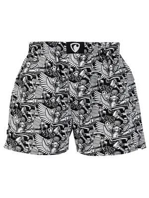 HERREN boxershorts mit eingenähtem Gummizug EXCLUSIVE ALI - Boxershorts für Männer REPRE4SC EXCLUSIVE ALI ENGINE - R2M-BOX-0617S - S