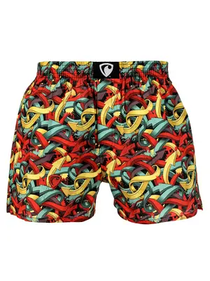 Pánské trenky všitá guma EXCLUSIVE ALI - Pánské trenky s všitou gumou REPRE4SC EXCLUSIVE ALI RIGHT WAY - R2M-BOX-0619S - S