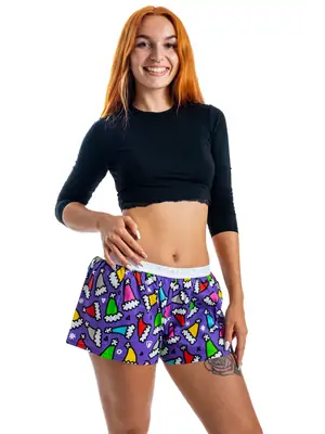 Dámské trenky - Dámské trenky s vytkávanou gumou REPRE4SC CELEBRATION - R2W-BOX-0711S - S
