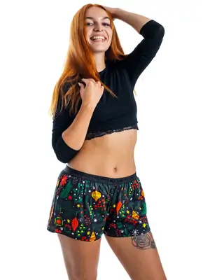 Dámské trenky - Dámske trenky REPRE4SC MISTLETOE - R2W-BOX-0716S - S