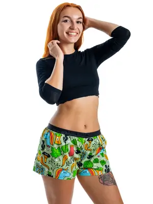 Dámské trenky - Boxershorts für Frauen REPRE4SC END OF UNIQUE - R2W-BOX-0718S - S