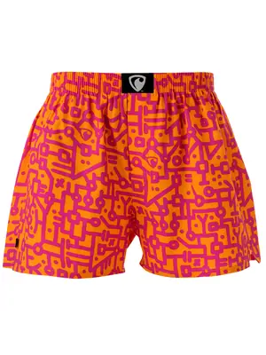 HERREN boxershorts mit eingenähtem Gummizug EXCLUSIVE ALI - Boxershorts für Männer REPRE4SC EXCLUSIVE ALI ELECTRO MAP - R2M-BOX-0631S - S