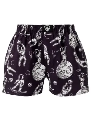 HERREN boxershorts mit eingenähtem Gummizug EXCLUSIVE ALI - Boxershorts für Männer REPRE4SC EXCLUSIVE ALI SPACE GAMES - R2M-BOX-0646S - S
