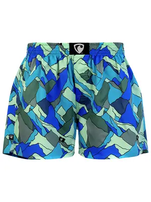 PÁNSKE TRENKY všitá guma EXCLUSIVE ALI - Pánske trenky REPRE4SC EXCLUSIVE ALI GLACIER SPOT - R2M-BOX-0650S - S