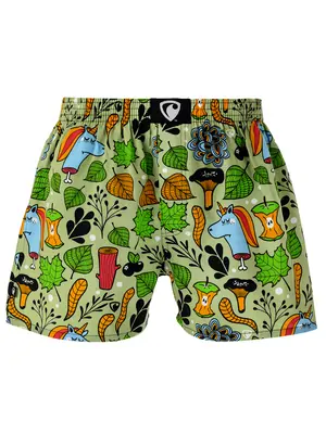 men's boxershorts with woven label EXCLUSIVE ALI - Men's boxer shorts REPRE4SC EXCLUSIVE ALI END OF UNIQUE - R2M-BOX-0642S - S