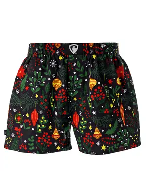 men's boxershorts with woven label EXCLUSIVE ALI - Men's boxer shorts REPRE4SC EXCLUSIVE ALI MISTLETOE - R2M-BOX-0641S - S