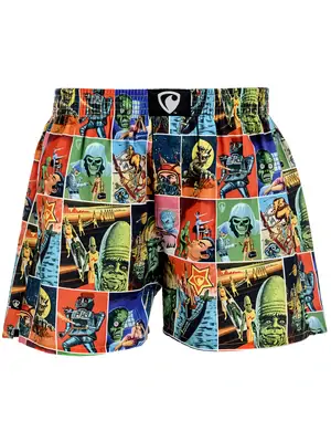 PÁNSKE TRENKY všitá guma EXCLUSIVE ALI - Pánske trenky REPRE4SC EXCLUSIVE ALI ALIEN ATTACK - R3M-BOX-0603S - S