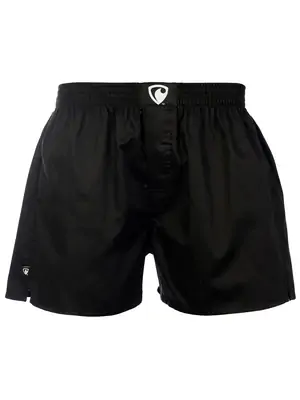 Pánské trenky všitá guma EXCLUSIVE ALI - Pánské trenky s všitou gumou REPRE4SC EXCLUSIVE ALI BLACK - R3M-BOX-0626S - S