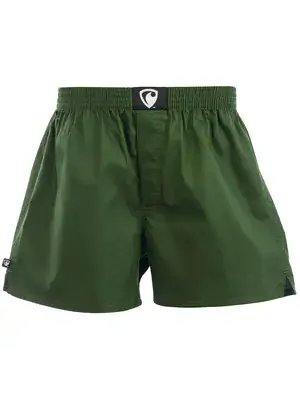 PÁNSKE TRENKY všitá guma EXCLUSIVE ALI - Pánske trenky REPRE4SC EXCLUSIVE ALI GREEN - R3M-BOX-0628S - S