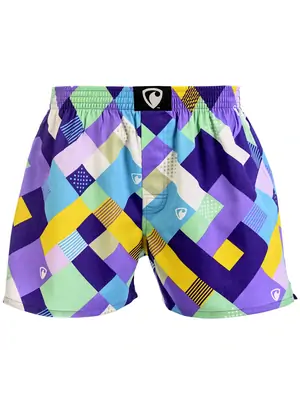 PÁNSKE TRENKY všitá guma EXCLUSIVE ALI - Pánske trenky REPRE4SC EXCLUSIVE ALI ZIG ZAG - R3M-BOX-0620S - S