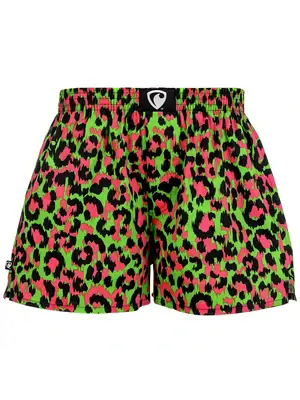 PÁNSKE TRENKY všitá guma EXCLUSIVE ALI - Pánske trenky REPRE4SC EXCLUSIVE ALI CARNIVAL CHEETAH - R3M-BOX-0608S - S