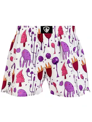 Pánské trenky všitá guma EXCLUSIVE ALI - Pánské trenky s všitou gumou REPRE4SC EXCLUSIVE ALI VIOLET CREATURES - R3M-BOX-0619S - S
