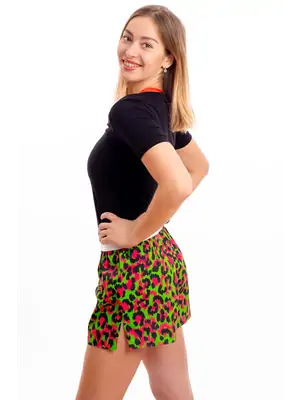 Dámské trenky - Dámske trenky Repre GIGI CARNIVAL CHEETAH - R3W-BOX-0702S - S