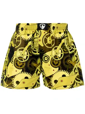 Pánské trenky všitá guma EXCLUSIVE ALI - Pánské trenky s všitou gumou REPRE4SC EXCLUSIVE ALI TIME MACHINE - R3M-BOX-0607S - S