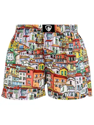 PÁNSKE TRENKY všitá guma EXCLUSIVE ALI - Pánske trenky REPRE4SC EXCLUSIVE ALI SMALL TOWN - R3M-BOX-0616S - S