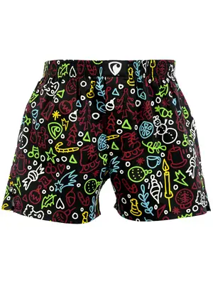 Pánské trenky všitá guma EXCLUSIVE ALI - Pánské trenky s všitou gumou REPRE4SC EXCLUSIVE ALI XMAS COLLECTION - R3M-BOX-0631S - S