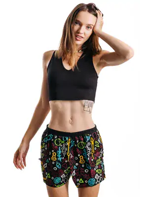 Dámské trenky vytkávaná guma GIGI - Dámské trenky s vytkávanou gumou REPRE4SC LADIES GIGI XMAS COLLECTION - R3W-BOX-0713S - S