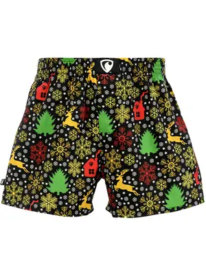 PÁNSKE TRENKY všitá guma EXCLUSIVE ALI - Pánske trenky REPRE4SC EXCLUSIVE ALI GENTLE DEER - R3M-BOX-0641S - S