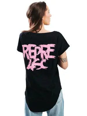 T-SHIRTS FÜR DAMEN - Kurzarm T-shirt für Frauen REPRE4SC BRUSH IN ACTION - R3W-TSS-1501L - L