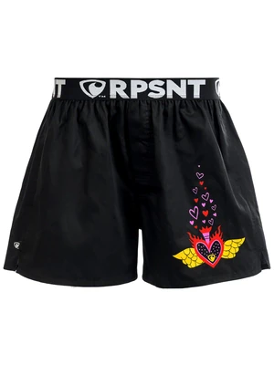 Pánské trenky s vytkávanou gumou EXCLUSIVE MIKE - Pánské trenky s vytkávanou gumou REPRE4SC EXCLUSIVE MIKE VALENTINE SPRITZ - R4M-BOX-0719M - M
