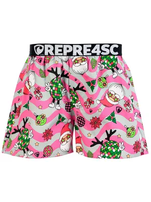 men's boxershorts with Elastic waistband EXCLUSIVE MIKE - Men's boxer shorts REPRE4SC EXCLUSIVE MIKE FUNKY VIBES - R4M-BOX-0722S - S