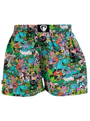 HERREN boxershorts mit eingenähtem Gummizug EXCLUSIVE ALI - Boxershorts für Männer REPRE4SC EXCLUSIVE ALI MONSTERS - R4M-BOX-06153XL - 3XL