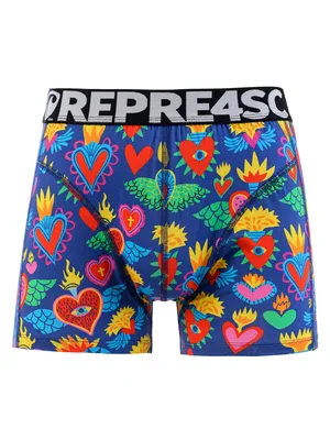 men's boxer briefs - Men's boxer briefs REPRE4SC SPORT SPORT BURNING VALENTINE - R4M-BOX-0405S - S