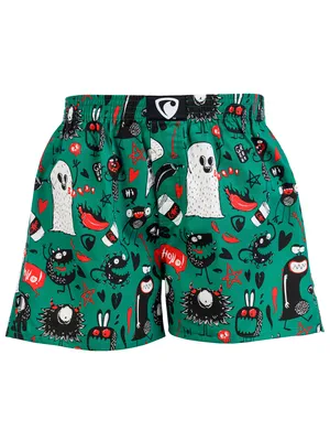 HERREN boxershorts mit eingenähtem Gummizug EXCLUSIVE ALI - Boxershorts für Männer REPRE4SC EXCLUSIVE ALI GRRRR! - R4M-BOX-0627S - S