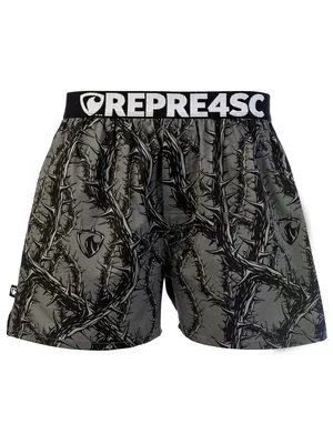 Pánské trenky s vytkávanou gumou EXCLUSIVE MIKE - Pánske trenky REPRE4SC EXCLUSIVE MIKE THORNS OF JESUS - R5M-BOX-0706S - S