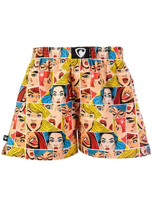 PÁNSKE TRENKY všitá guma EXCLUSIVE ALI - Pánske trenky REPRE4SC EXCLUSIVE ALI POP ART BABES - R5M-BOX-0608S - S