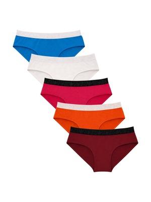 Kalhotky hiphugger - Dámské kalhotky REPRE4SC HIPHUGGER 5PACK SWITCH - R6W-PTS-0159XS - XS