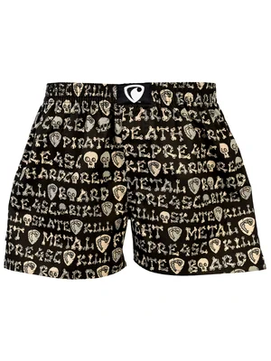 PÁNSKE TRENKY všitá guma EXCLUSIVE ALI - Pánske trenky REPRE4SC EXCLUSIVE ALI BONES SPEAK - R6M-BOX-0614S - S