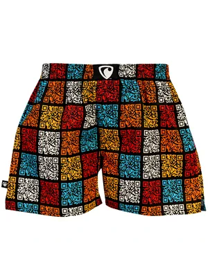HERREN boxershorts mit eingenähtem Gummizug EXCLUSIVE ALI - Pánské trenky s všitou gumou REPRE4SC EXCLUSIVE ALI QR CUBES - R6M-BOX-0619S - S