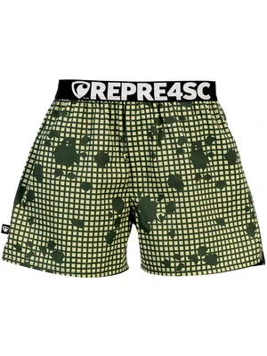 Pánské trenky s vytkávanou gumou EXCLUSIVE MIKE - Pánske trenky REPRE4SC EXCLUSIVE MIKE DESERT NIGHT - R6M-BOX-0715S - S