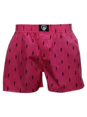 men's boxershorts with woven label EXCLUSIVE ALI - Men's boxer shorts REPRE4SC EXCLUSIVE ALI FLASH & THUNDER - R7M-BOX-0640S - S