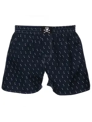 HERREN boxershorts mit eingenähtem Gummizug EXCLUSIVE ALI - Boxershorts für Männer REPRE4SC EXCLUSIVE DOUBLE DOTS - R7M-BOX-0696S - S