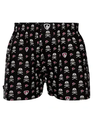 HERREN boxershorts mit eingenähtem Gummizug EXCLUSIVE ALI - Boxershorts für Männer REPRE4SC EXCLUSIVE ALI LA MUERTE - R8M-BOX-0605S - S