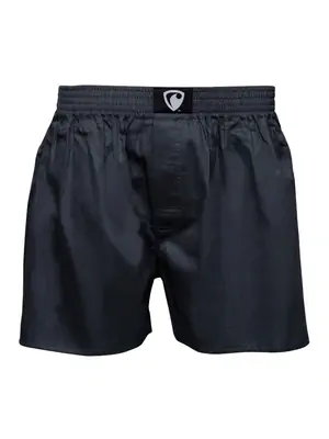 Pánské trenky všitá guma EXCLUSIVE ALI - Pánské trenky s všitou gumou REPRE4SC EXCLUSIVE ALI GREY - R8M-BOX-0611S - S